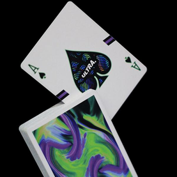 Ultra Green Playing Cards by Gemini