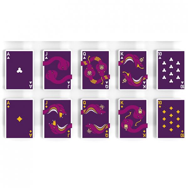 The Serpent (Purple) Playing Cards