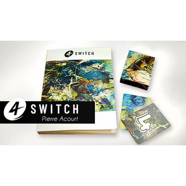 4 Switch (Gimmicks and Online Instructions) by Pierre Acourt & Magic Dream