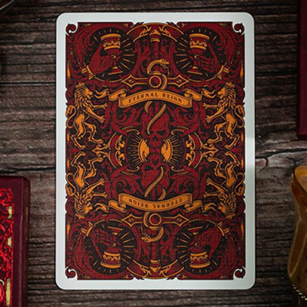 Eternal Reign (Ruby Empire) Playing Cards by Riffle Shuffle