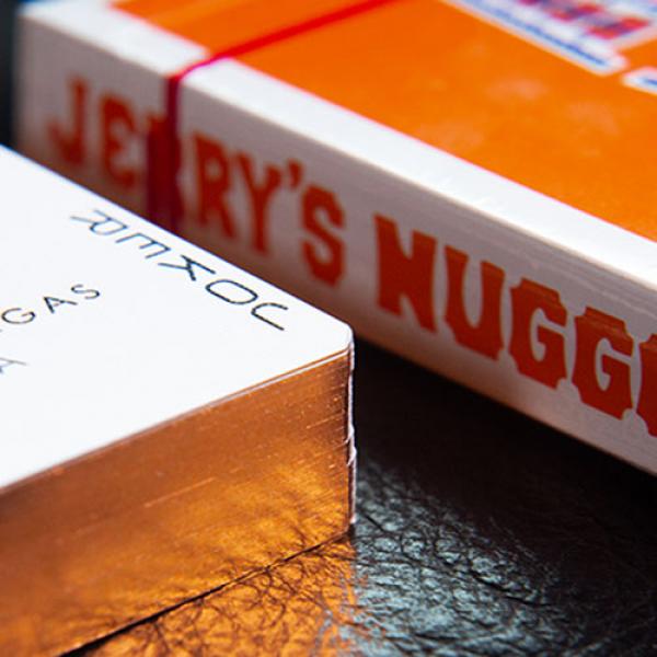 Gilded Vintage Feel Jerry's Nuggets (Orange) Playing Cards