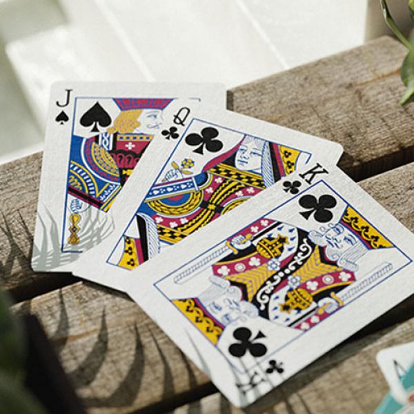 Cherry Casino (Tropicana Teal) Playing Cards by Pure Imagination Projects