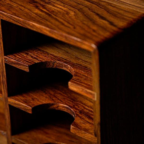 Rosewood Wooden Card Cabinet by TCC -Trick