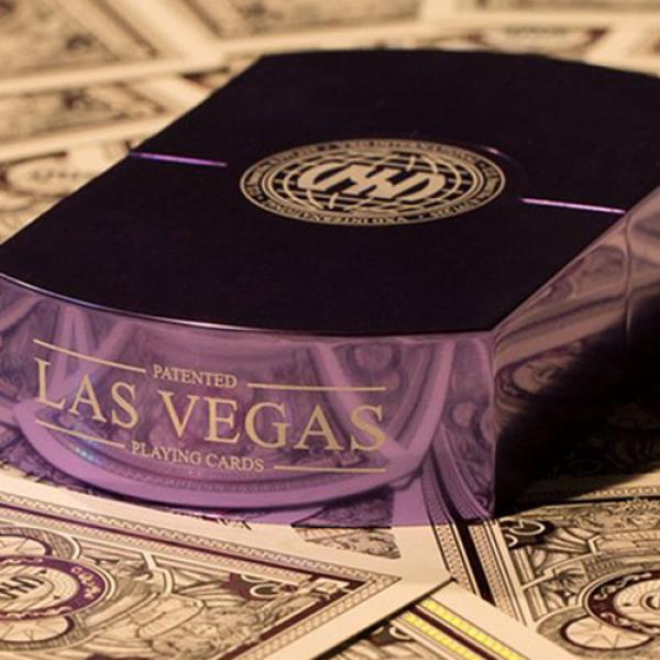 Vegas Diffractor Ultraviolet (Metal) Playing Cards
