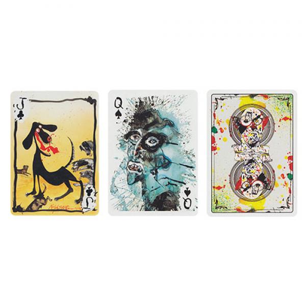 Flying Dog V2 Playing Cards by Art of Play
