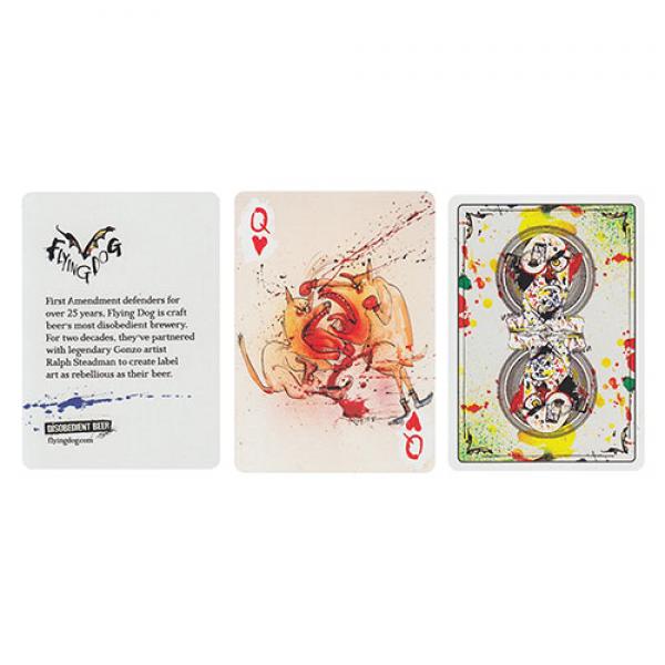 Flying Dog V2 Playing Cards by Art of Play