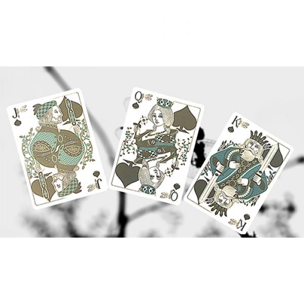 Bicycle Dragonfly (Tan) Playing Cards