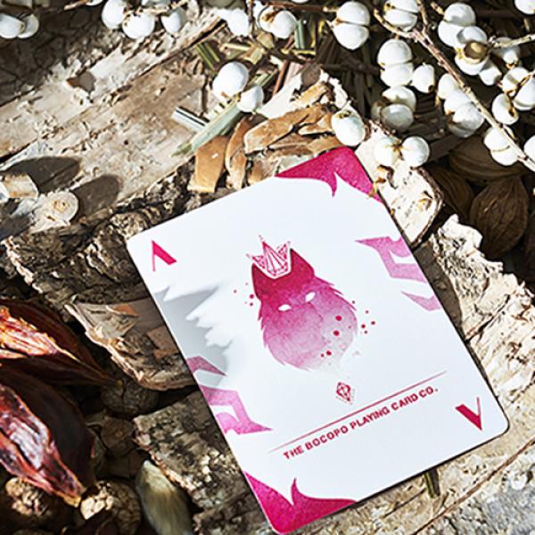 Lonely Wolf Pink Edition Playing Cards