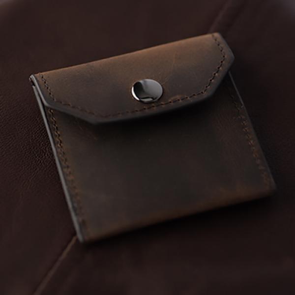 FPS Coin Wallet Brown (Gimmicks and Online Instructions) by Magic Firm