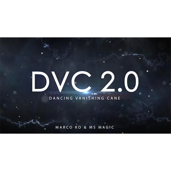 Dancing Vanishing Cane V2 / WHITE  (D.V.C.) by Magiclism