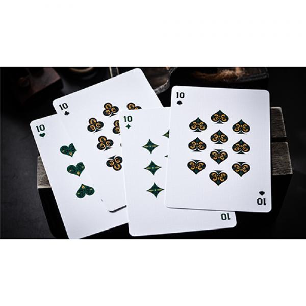The Secret (Emerald Edition) Playing Cards by Riffle Shuffle