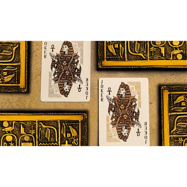 Gods of Egypt (Red) Playing Cards by Divine Playing Cards