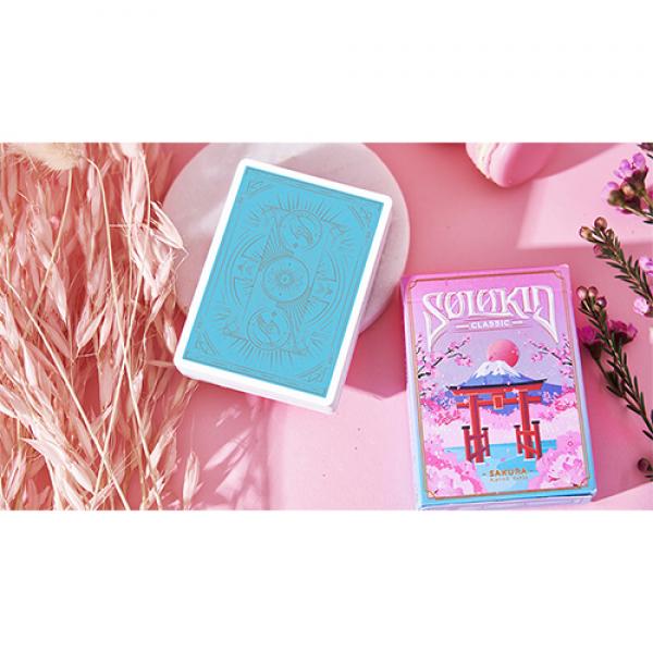 Solokid Sakura (Pink) Playing Cards by BOCOPO