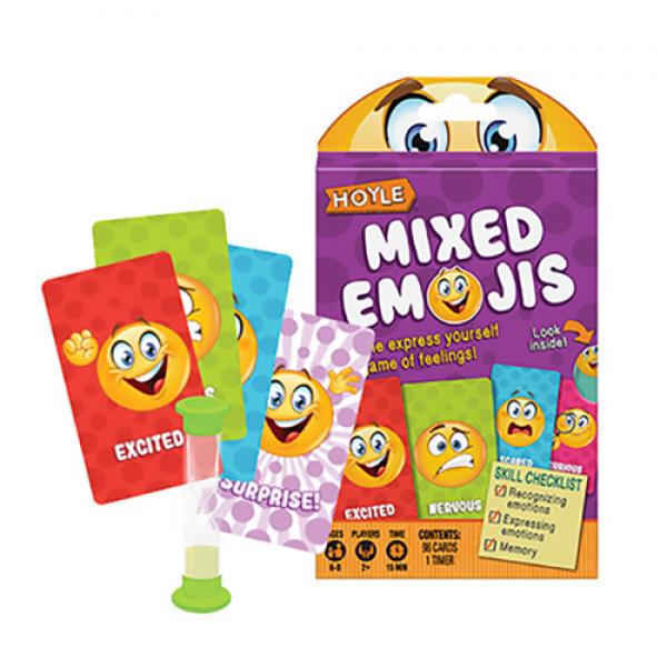 Hoyle Mixed Emojis Playing Cards by US Playing Card