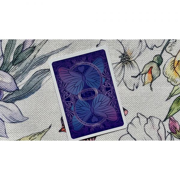 Bicycle Butterfly (Violet) Playing Cards