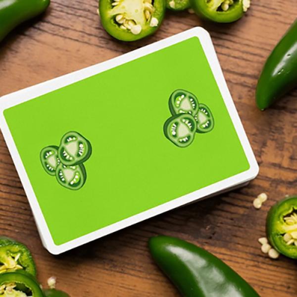 Gettin' Saucy - Jalapeno Pepper Playing Cards by OPC