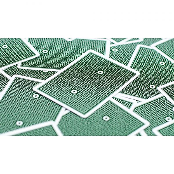 DMC ELITES V4: Marked Deck (Forest Green Phantom Finish) Playing Cards