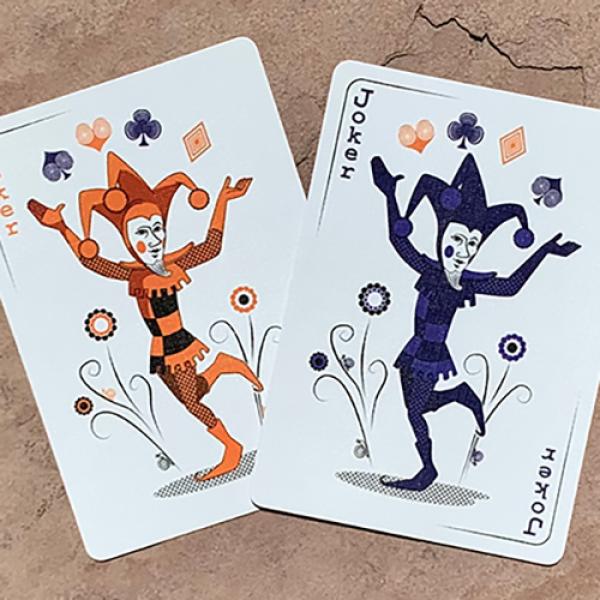 Bicycle Snail (Orange) Playing Cards