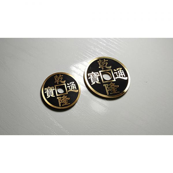 CHINESE COIN BLACK LARGE by N2G