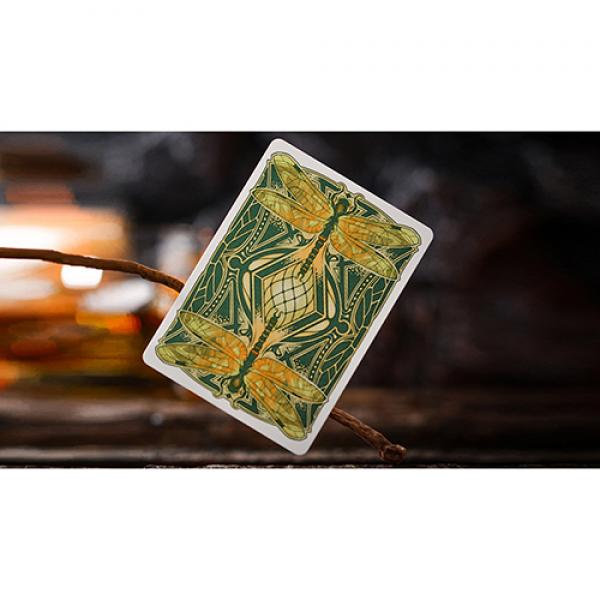Notorious Gambling Frog (Green) Playing Cards by Stockholm17