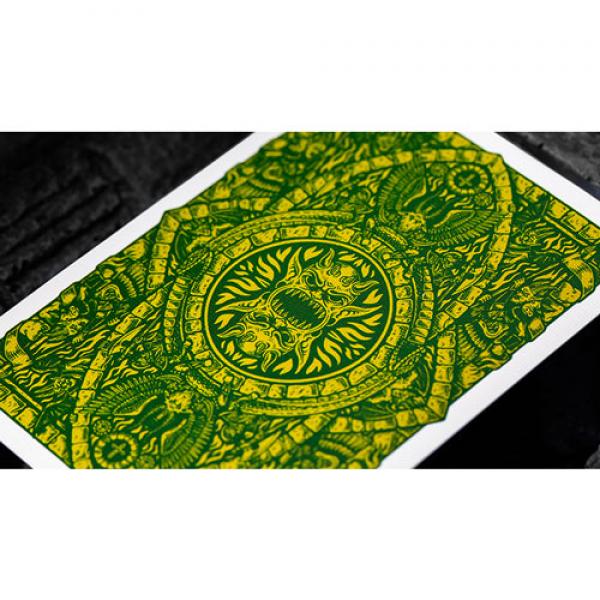 Inferno Emerald Blaze Edition Playing Cards
