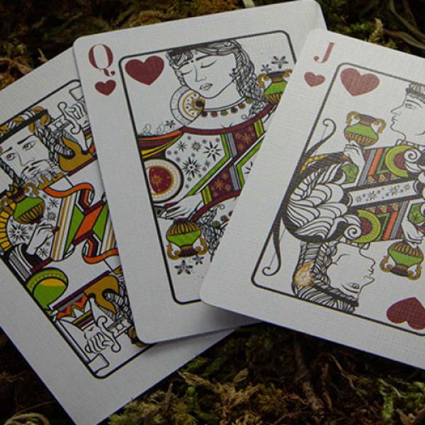 Fillide: A Sicilian Folk Tale Playing Cards V2 (Terra) by Jocu
