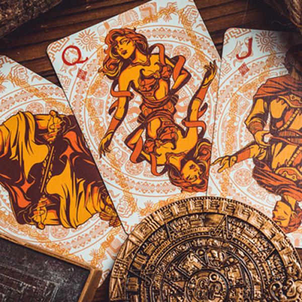 Maya Sun Playing Cards
