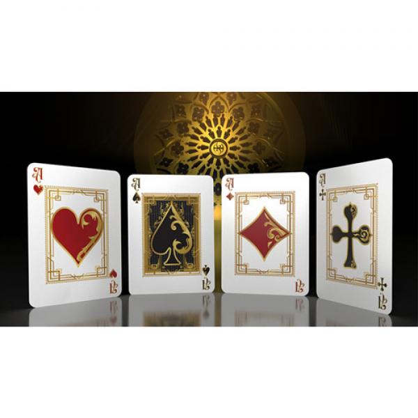 Secrets of the Key Master (with Holographic Foil Drawer Box) Playing Cards by Handlordz