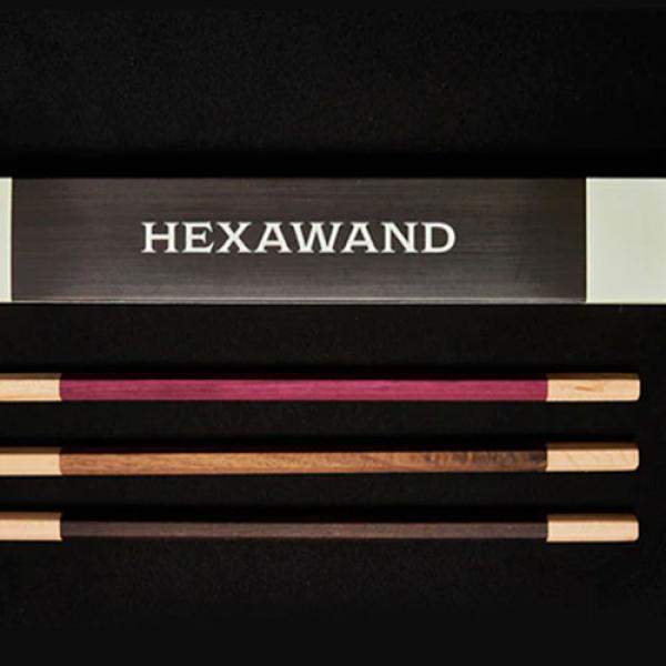Hexawand Purple Heart Wood (Red) by The Magic Firm
