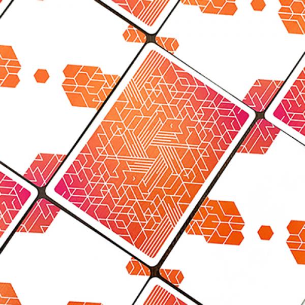 Bicycle Neon Cardistry Orange Bump Playing Cards 