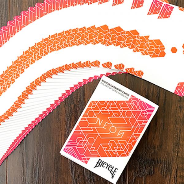 Bicycle Neon Cardistry Orange Bump Playing Cards 