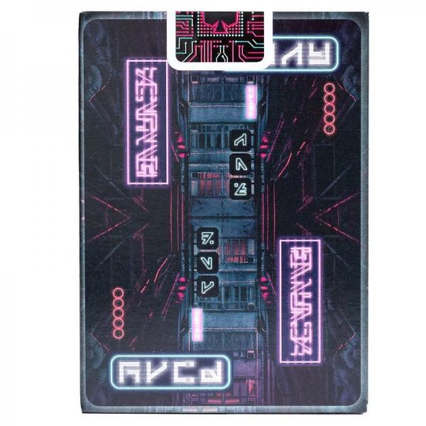 Bicycle Cyberpunk Cybercity Playing Cards by US Playing Card Co
