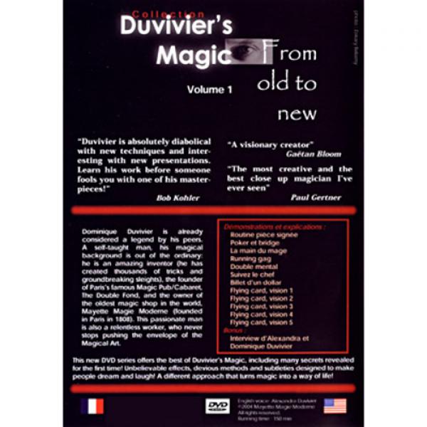 Duvivier's Magic 1: From Old to New - Volume 1 - DVD by Mayette Magie Moderne