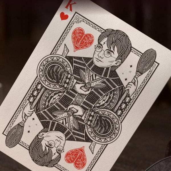 Harry Potter (Red-Gryffindor) Playing Cards by Theory11