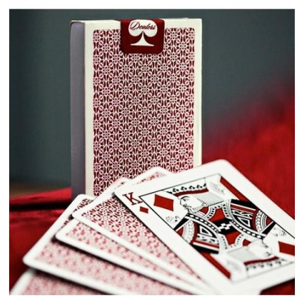 Madison Bordered Dealers by Daniel Madison & Ellusionist - Red