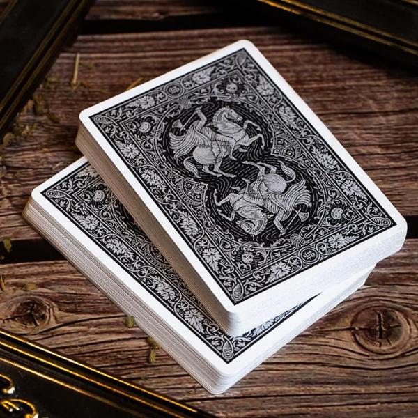 Sleepy Hollow Silver Edition Playing Cards by Riffle Shuffle