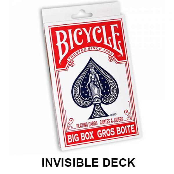 Invisible Deck Red Carte Bicycle Invisibile 